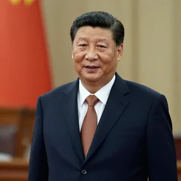 Movie still of Xi Jinping in Marco Polo