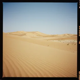 kodak portra 4 0 0, wetplate, 5 0 mm leica summicron f 1. 2, award - winning colour portrait : sunlit view of dunes in the sahara desert