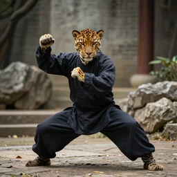 kong fu cheetah
