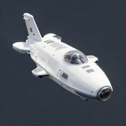 a spaceship with abs