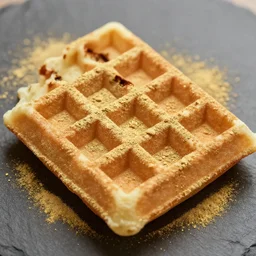 waffle made of gold