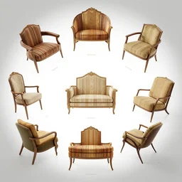 furniture design art deco, 3d render, furniture design sheet, Greg Rutkowski, Zabrocki, Karlkka, Jayison Devadas, Phuoc Quan, trending on Artstation, 8K, ultra wide angle, zenith view, pincushion lens effect