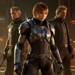 the most amazing dream you ever had about mass effect, star wars, gta v, hyper realistic, ambient lighting, concept art, intricate, hyper detailed, smooth, volumetric lighting, george lucas, ralph mcquarrie, octane