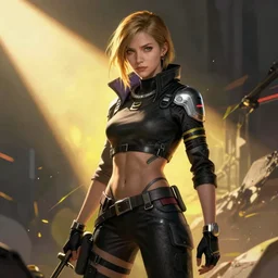 sara. Apex legends cyberpunk assassin. Concept art by James Gurney and Mœbius.