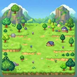 a landscape in a ps 6 game