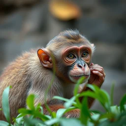 nft monkey realistic 8 k