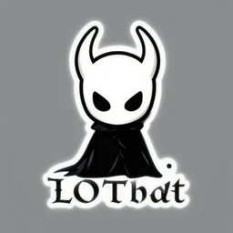 the logo for hollow knight : zoteboat