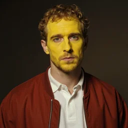 john paul 2 with a yellow face