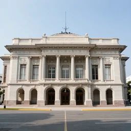 photo of guatemala's national theatre designed by efrain recinos