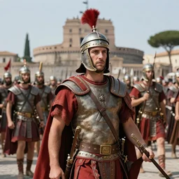 roman legions invading the capitole, wearing maga hats ( 2 0 2 1 )