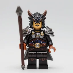 dnd minifigure of a heroic kenku raven knight in armor. photo by lead character artist