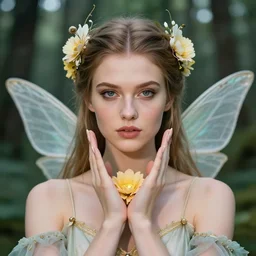 portrait of the tooth fairy, sharp focus, ffxiv, neo classic, bloom, movie still, symmetrical!, attractive, makeup, sephora, loreal, art by karol bak, artstation, art by artgerm, studio light, maybelline, art by lisa frank, model, skin care, forest, vsco, bokeh