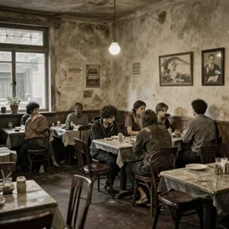 the poor restaurant, surrealism