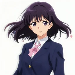 Award-winning portrait photograph of Kagura from Azumanga Daioh, dynamic lighting