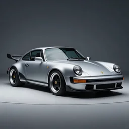 photo of a porsche car designed by karl lagerfeld.