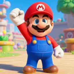 Leonardo DiCaprio as Mario from Super Mario Bros