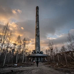 pripyat prometheus chernobyl dawn of new human resurrection of species via nuclear apocalypse hdr photorealistic 4k