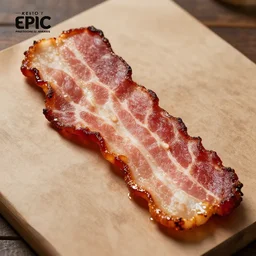 epic professional digital award winning food photo of a strip of bacon shaped like kevin bacon, artstation, cgsociety, epic, stunning, gorgeous, much wow, much detail