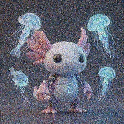 cute! biomechanical axolotl, ghost shrimp, Barreleye fish, translucent SSS xray, Barreleye, rimlight, jelly fish dancing, fighting, bioluminescent screaming pictoplasma characterdesign toydesign toy monster creature, zbrush, octane, hardsurface modelling, artstation, cg society, by greg rutkowksi, by Eddie Mendoza, by Peter mohrbacher, by tooth wu