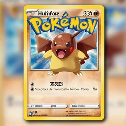 photo of a pokemon card showing the new chocolate - type pokemon