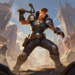 professor as an apex legends character digital illustration portrait design by, mark brooks and brad kunkle detailed, gorgeous lighting, wide angle action dynamic portrait