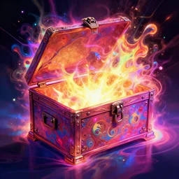 herr gringleflapper's secret stash box, digital art, psychedream, time fluid, solid, flare, vibrant, excitement, extreme, hypnose effect