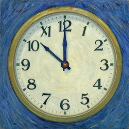 persistence of time painted by van gogh