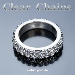 album cover art for clear chains dots ring by akihiko yoshida