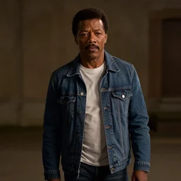 film still of Samuel L Jackson in Stranger Things season finale, 4k
