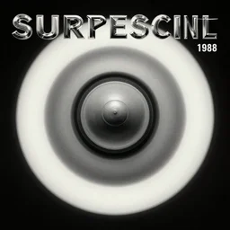 surrealist album cover art by storm Thorgerson, 1988