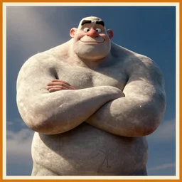 giant ego by disney concept artists, blunt borders, rule of thirds