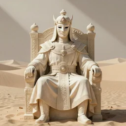 masked dune dynasty warrior king on his throne portrait by giger vasnetsov rutkowski mucha hyperrealism very detailed masterpiece shadows symmetrical expressive eyes well proportioned balanced high resolution artgerm cinematic epic dramatic slow ivory poetic sharp focus