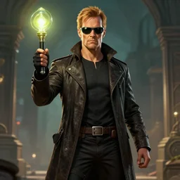 Judge Dredd as a fantasy character