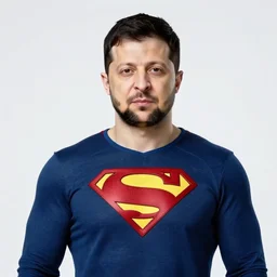 volodymyr zelenskyy, ukrainian superman, ukrainian national clothes, portrait of young man, remove s on body and put u, 8 k ultra realistic, lens flare, atmosphere, glow, detailed, intricate, full of colour, led lighting, 4 k, hyperrealistic, focused, extreme details, unreal engine 5, masterpiece