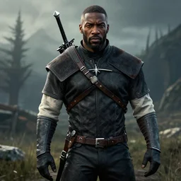 idris Elba as character in the Witcher 3
