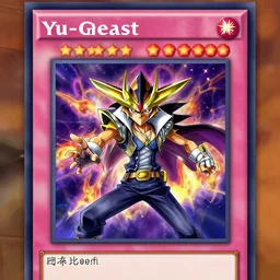 Yu-Gi-Oh card of MrBeast