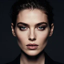 portrait photography of world top model by annie leibovitz, perfect facial symmetry, dim volumetric cinematic lighting, 8 k, post - processing, extremely hyper - detailed, intricate, epic composition, masterpiece, stunning,