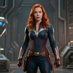 film still of Wanda in a marvel movie, science fiction industrial hard science concept art, 8K render octane high definition cgsociety, photorealistic, unreal engine 5