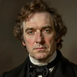 Portrait of Stephen Fry as a victorian gentleman, male, detailed face, 19th century, highly detailed, cinematic lighting, digital art painting by greg rutkowski