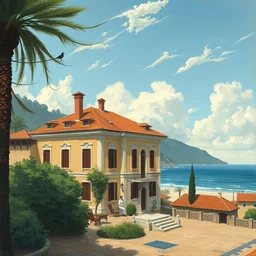 🏘, style guido borelli, artstation, cinematografic