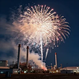 fireworks factory explodes