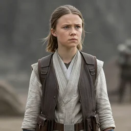 greta thunberg as a star wars rebel