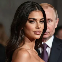 mia khalifa with the face of vladimir putin
