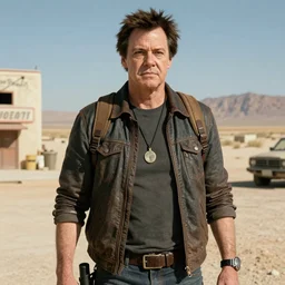Jim Carrey in Fallout New Vegas, 4k, detailed,