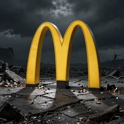 the endless end beyond all ends, ultimate beauty defying comprehension, a field of broken time quivering in darkness, mcdonalds is all that remains in this wretched wasteland