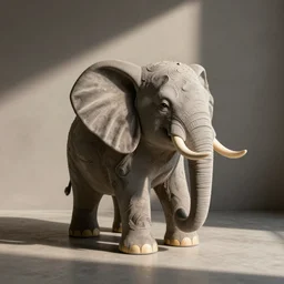 an elephant shaped chair