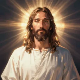 jesus as an anime character