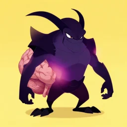 mindflayer, intellect devourer, elder brain, yellow background, disney movie poster style, animation