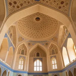 iranian honeycomb vaulted mosque ceilings