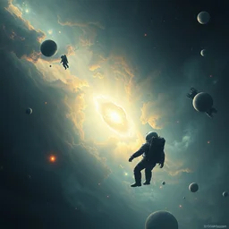 entropy, nebulae, supernova, an astronaut stranded in space. highly detailed, digital painting, artstation, concept art, smooth, sharp focus, illustration, unreal engine 5, 8 k, art by artgerm and greg rutkowski and edgar maxence